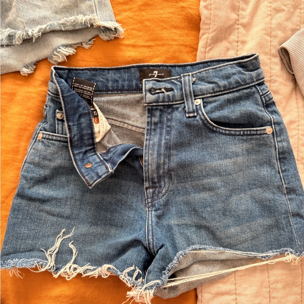 Denim Blue Women's Shorts